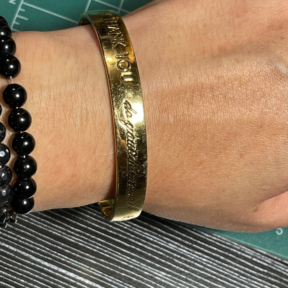 Kate Spade Mom Said So Bangle